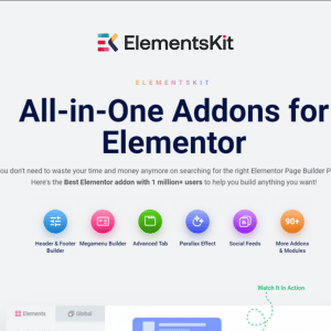 ElementsKit - Ultimate Addons for Elementor Page Builder