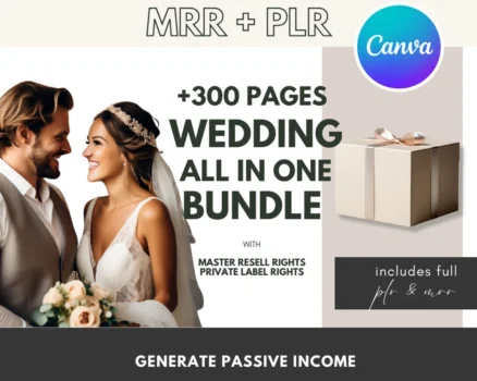 All-in-One Wedding Bundle with PLR & MRR